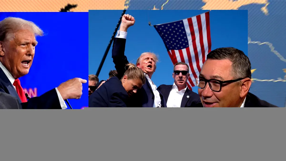 Ponta: Atentatul l-a făcut pe Trump favorit absolut pentru președinția SUA