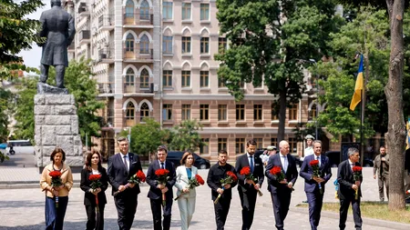 Nicușor Dan la summit-ul de la Odesa: „Singurul limbaj pe care Rusia îl înțelege este forța!”