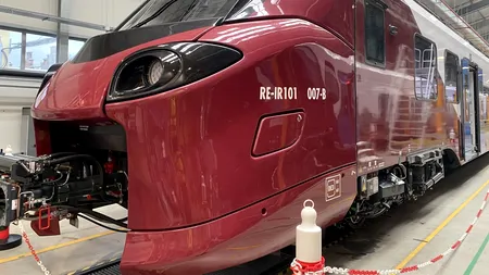 Un nou tren electric Coradia Stream va pleca de la fabrica din Germania şi va fi livrat în România pentru CFR Călători