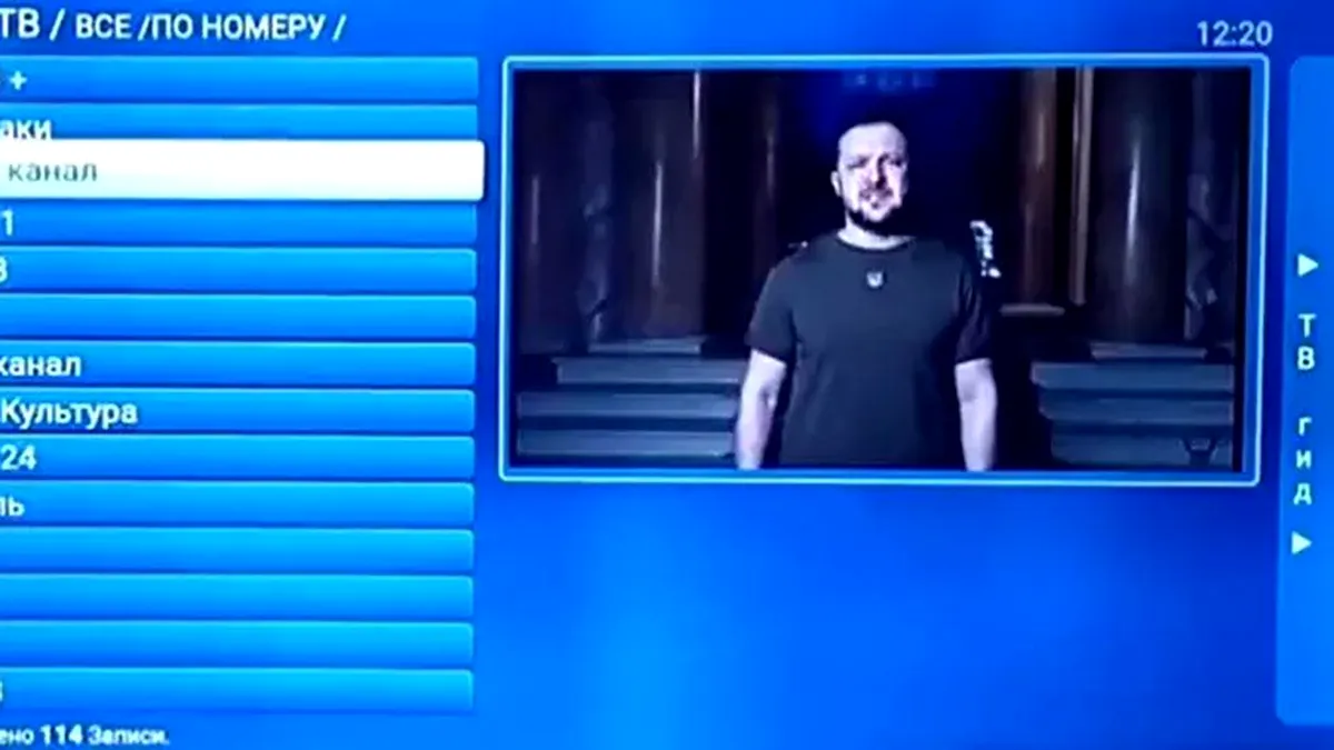 Atac cibernetic la televiziunea din Crimeea