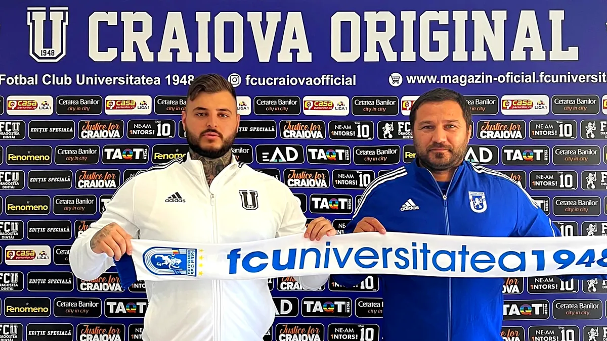 Marius Croitoru, noul antrenor al echipei FC U Craiova 1948. Care e perioada contractuală