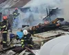 Incendiu în Brașov – pericol de extindere la casele din jur
