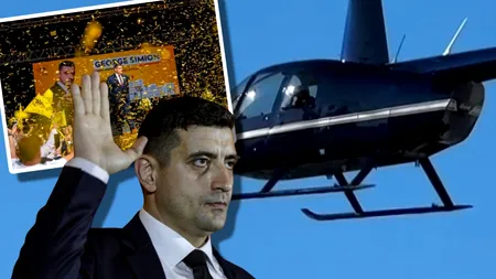 Ipocrizie marca AUR: Câți bani „toacă” George Simion survolând țara cu elicopterul. La manifestații apare, modest, cu Loganul