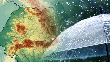 Vreme severă în România. Ciclonul mediteranean Erminio aduce ploi, vânt și ninsori