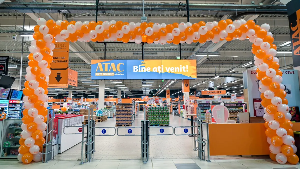 Auchan atacă piața de retail cu politica de prețuri adaptată puterii de cumpărare a românilor