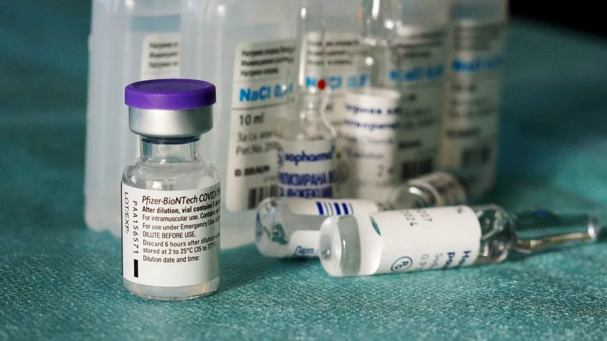 Covid-19: Pfizer cere autorizare pentru vaccinul contra Omicron în cazul copiilor între 5 și 11 ani