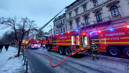 Incendiu la un hotel de pe Splaiul Independenței, din Capitală