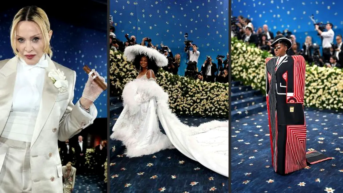 Ținute care de care mai spectaculoase la Met Gala 2025. Vedeta care a șocat spectatorii