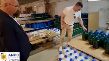 Piedone a închis o fabrică de detergenți din Ilfov