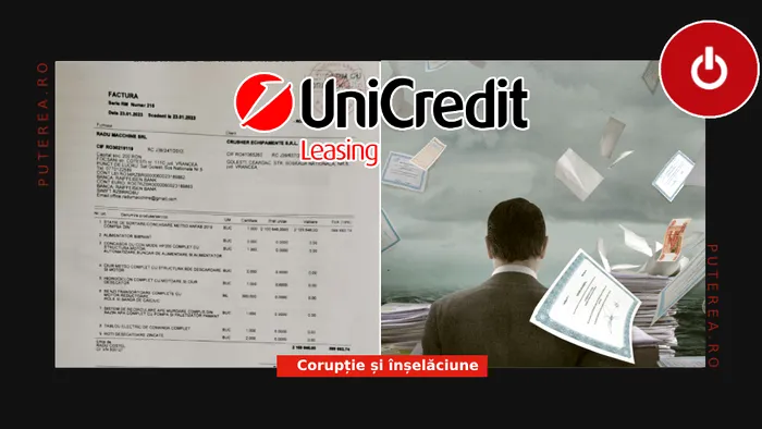 UniCredit Leasing: Caz grav de corupție și înșelăciune în domeniul financiar. Prejudiciu de 840.000 de euro