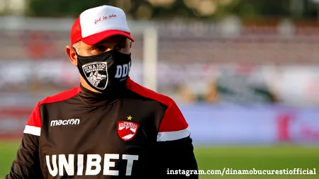 Dinamo nu mai are antrenor. Gică Mihali a plecat de la formați din Liga a 2-a: 