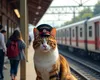 Prima pisică șefă de gară (VIDEO)