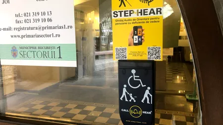 Aplicație gratuită pentru persoanele cu deficiență de vedere, pusă la dispoziție de Primăria Sectorului 1