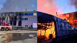 Alertă în Cehia, după un incendiu izbucnit la o fabrică de drone. Autoritățile suspectează un posibil atac terorist (VIDEO)