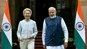 Președinta CE este în India, pentru a semna un acord istoric de liber schimb