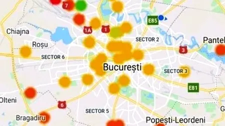 Poluare cu 400% peste limită în București în noaptea dintre sâmbătă și duminică