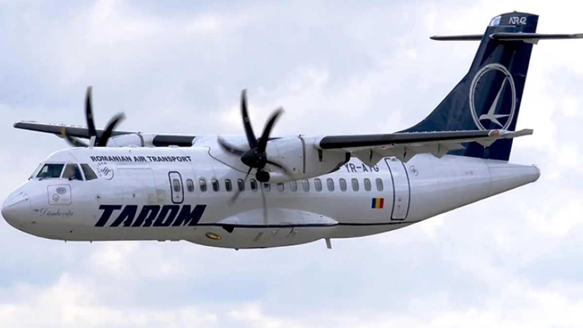 Tarom a ajuns la cel mai ridicat grad de încărcare a avioanelor din ultimii 10 ani