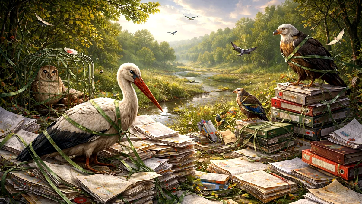 Biodiversitatea României, captivă în „birocrația verde”: 93% din măsurile de conservare pentru păsări rămân doar pe hârtie