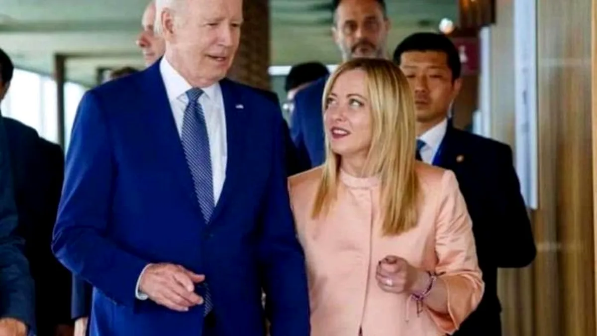 De ce a chemat-o Joe Biden pe Giorgia Meloni la Washington