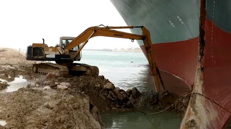 Canalul Suez: Cum a fost repus cargobotul Ever Given pe linia de plutire (VIDEO)