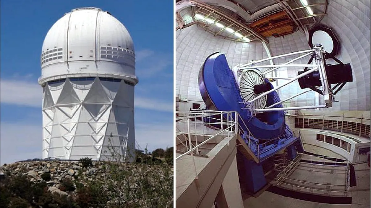 Noul telescop care va măsura expansiunea Universului (VIDEO)