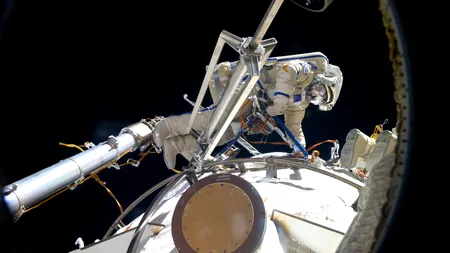 O astronaută americană a aterizat în Rusia