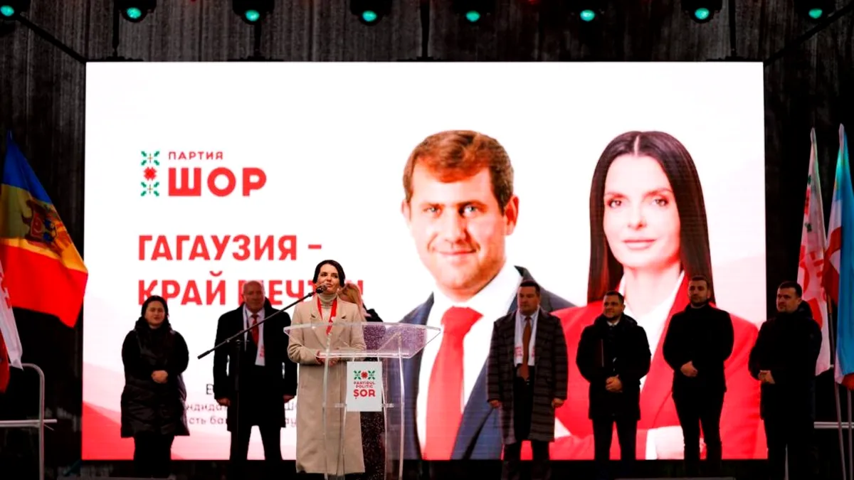 Șor a câștigat alegerile în Găgăuzia