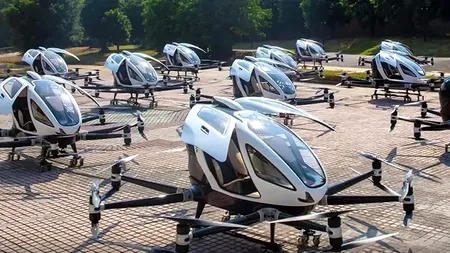 EHang, producător chinez de drone-taxi, anunță o răscumpărare de acțiuni în valoare de 30 de milioane de dolari (VIDEO)