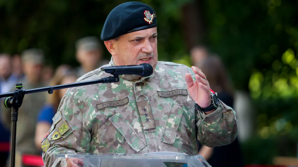 Șeful Comandamentului Corpului Multinaţional Sud-Est al NATO, Cătălin Tomescu, a fost trecut în rezervă