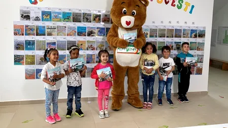 Cu ocazia Zilei Copilului, Asociația OvidiuRo și Catena oferă 120.000 de cărți preșcolarilor din medii defavorizate