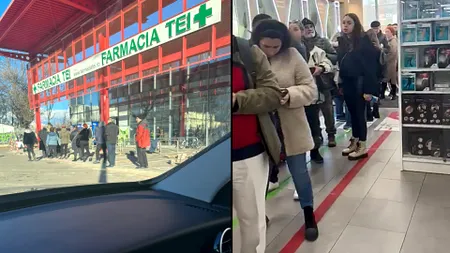 Cozi kilometrice și farmacii nepregătite. Antigripale, de negăsit