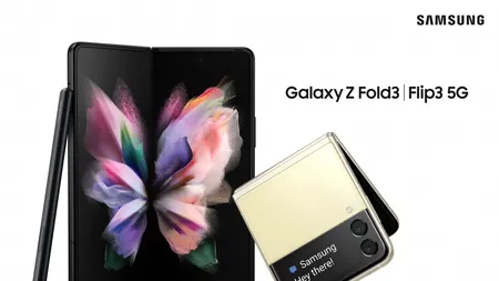 Samsung Galaxy Z Flip 3 și Galaxy Z Fold 3 au ajuns în magazine