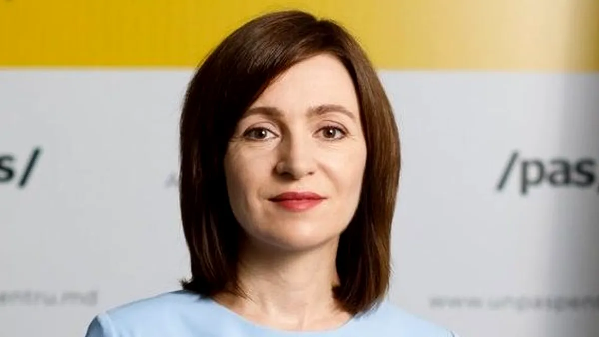 Update: Maia Sandu câștigă detașat primul tur al alegerilor din Republica Moldova