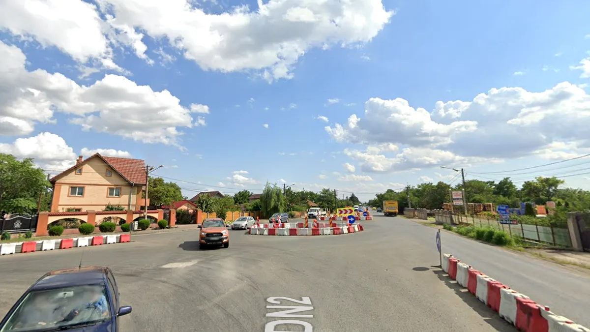 CNAIR primește două oferte pentru amenajarea unui sens giratoriu rapid pe DN 2 la intersecția cu DN 2B, Buzău – Brăila