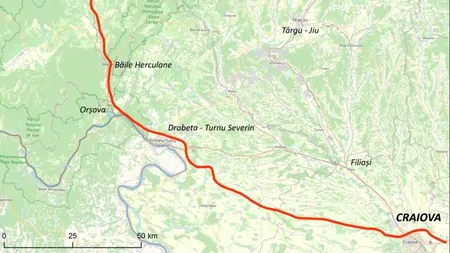 Licitația pentru proiectarea drumului de mare viteză Craiova - Lugoj a fost publicată pe SICAP