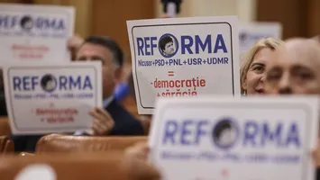 Partidul AUR a depus patru moțiuni de cenzură împotriva Guvernului Bolojan