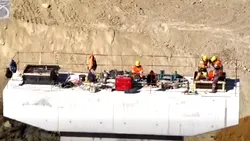 Autostrada Sibiu-Pitești prinde viteză: Mobilizare record pe Secțiunea 3 și pregătiri pentru tunelul gigant (VIDEO)