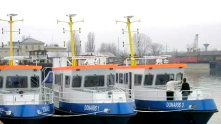 Trei nave Donaris vor măsura adâncimile brațelor Chilia și Bâstroe