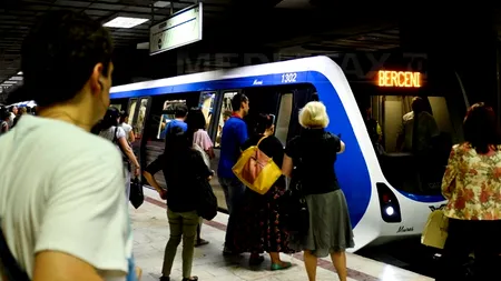 Metrorex: Șase trenuri suplimentare, începând de marţi. Timpul de așteptare este de 9-10 minute
