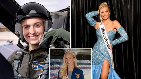 Miss Colorado, pilot al Forțelor Aeriene va participa la Miss America