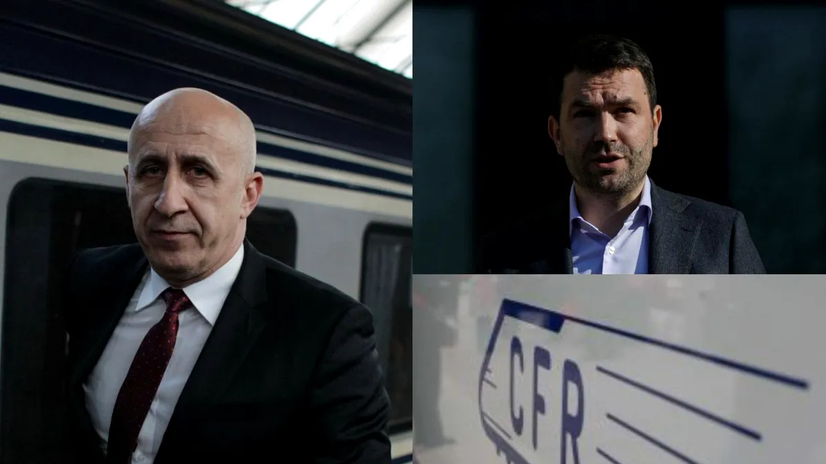 Ministrul Cătălin Drulă, primul pas pentru debarcarea lui Dan Costescu de la CFR Călători