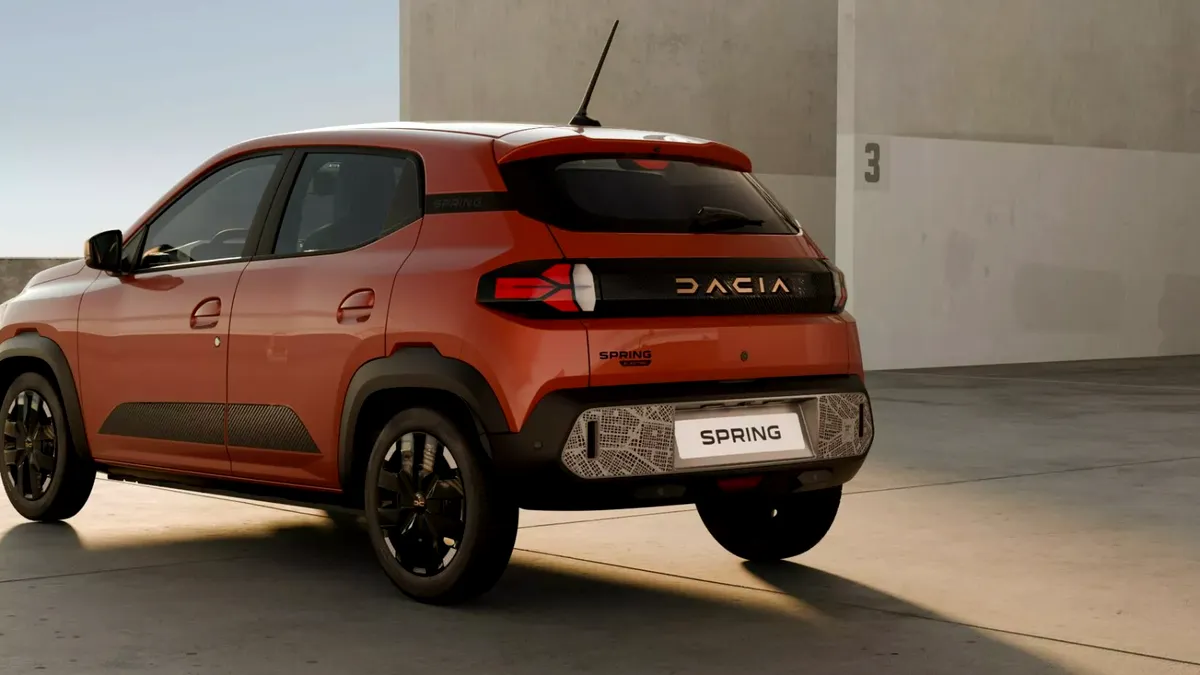 Noul model Dacia Spring cu o gamă extinsă de sisteme de siguranță și prețuri atractive