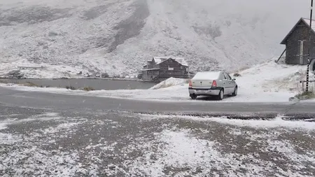 Prima ninsoare pe Transfăgărășan și Transalpina: autoritățile avertizează șoferii