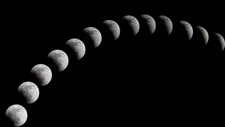 Nasa: În 2022, eclipsă totală de Lună. În 2669, cea mai lungă eclipsă parțială de Lună