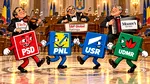 Coaliția invizibilă există: PSD, PNL, USR și UDMR păstrează o plasă de siguranță pentru viitorul Guvern