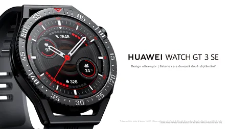 Noul Huawei Watch GT 3 SE: Durată de viață a bateriei de două săptămâni