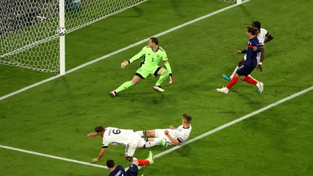 EURO 2020 | Franța - Germania 1-0. Un autogol și două goluri anulate în duelul titanilor