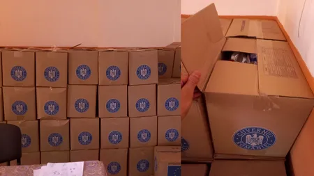 Produse furate din pachetele cu alimente distribuite în județul Vrancea