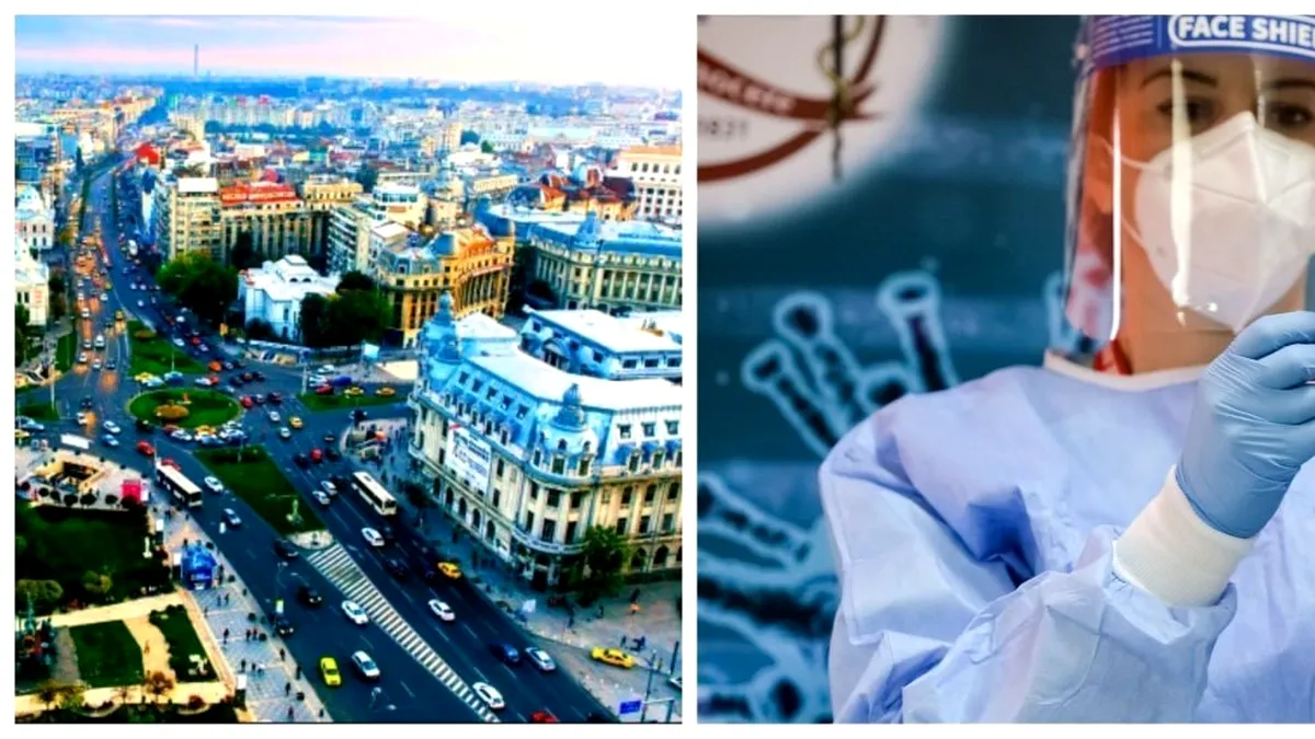 Rata de infectare din București a ajuns la 0,91 cazuri la mia de locuitor