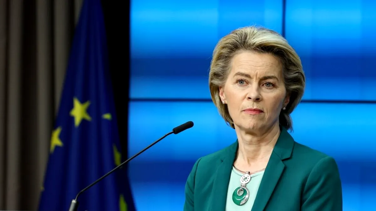 Ursula von der Leyen îndeamnă Europa să se înarmeze